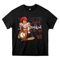 Black let the field be joyful and all that is in it Heavy Core Tee - JahusDesignShop