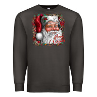 Smoke merry Christmas santa Premium Sweatshirt - CowhideDigitalArt