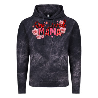 Cloud Black one loved mama valentine's day Vintage Hoodie - texasbilliewilder