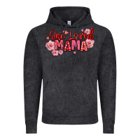 Vintage Black one loved mama valentine's day Vintage Hoodie - texasbilliewilder