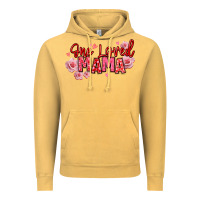Vintage Mustard one loved mama valentine's day Vintage Hoodie - texasbilliewilder