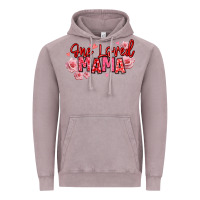 Vintage Zinc one loved mama valentine's day Vintage Hoodie - texasbilliewilder
