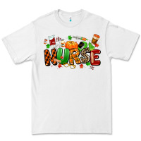 White fall nurse Premium Tee - MaliasSmallBusiness