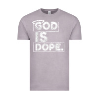 Vintage Zinc God Is Dope Gift for faithful Christians Vintage Tee - minhPixels