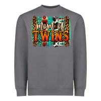 Storm mom of twins western brushstroke Heavyweight Sweatshirt - OliviaCreatesArt