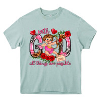 With God All Things Are Possible Heavy Core Tee | Teevron
