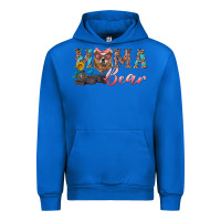 Cobalt mama bear with mama and baby Urban Hoodie - Artiststas