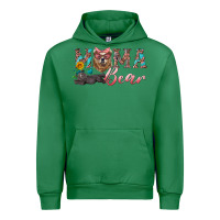 Emerald mama bear with mama and baby Urban Hoodie - Artiststas