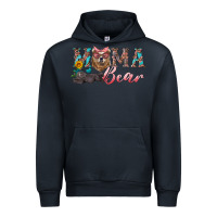 Navy mama bear with mama and baby Urban Hoodie - Artiststas