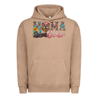 Mama Bear With Mama And Baby Urban Hoodie | Teevron