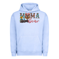 Pigment Grape Ice mama bear with mama and baby Urban Hoodie - Artiststas