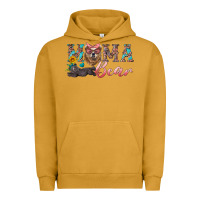 Pigment Peanut Butter mama bear with mama and baby Urban Hoodie - Artiststas