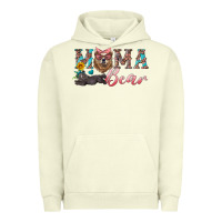 Pigment Pistachio mama bear with mama and baby Urban Hoodie - Artiststas
