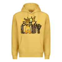 Antique Gold birthday lady Premium Hoodie - RanaPortraitStore