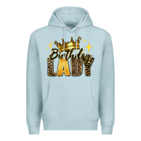 Blue Mist birthday lady Premium Hoodie - RanaPortraitStore