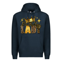 Navy birthday lady Premium Hoodie - RanaPortraitStore