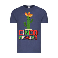 Vintage Denim Cinco De Mayo Gift Idea Vintage Tee - Bettercallsaul