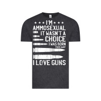 Vintage Black Ammosexual Bullets Love Pro Gun Lover Cool Enthusiast Gifts Vintage Tee - minhPixels