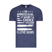 Vintage Denim Ammosexual Bullets Love Pro Gun Lover Cool Enthusiast Gifts Vintage Tee - minhPixels