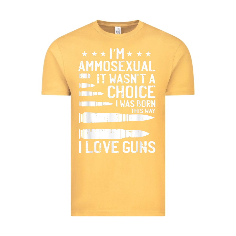 Ammosexual Bullets Love Pro Gun Lover Cool Enthusiast Gifts Vintage Tee by minhPixels | Teevron