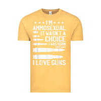 Vintage Mustard Ammosexual Bullets Love Pro Gun Lover Cool Enthusiast Gifts Vintage Tee - minhPixels