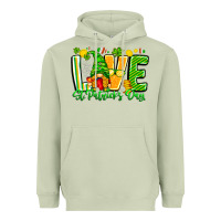 Matcha love st patricks day Heavyweight Hoodie - CowhideDigitalArt