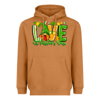 Meerkat love st patricks day Heavyweight Hoodie - CowhideDigitalArt