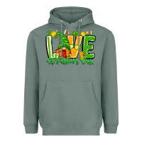 Sage love st patricks day Heavyweight Hoodie - CowhideDigitalArt