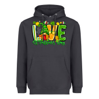 Smoke love st patricks day Heavyweight Hoodie - CowhideDigitalArt