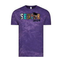 Cloud Purple western senior 2024 Vintage Tee - RanaPortraitStore