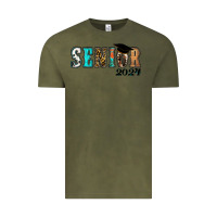 Vintage Olive western senior 2024 Vintage Tee - RanaPortraitStore
