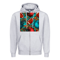 Heather Grey american football helmet with leopard and gemstone Zipper Hoodie - BundleAndBundleShop