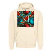 Sandshell american football helmet with leopard and gemstone Zipper Hoodie - BundleAndBundleShop