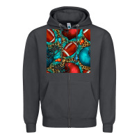 Smoke american football helmet with leopard and gemstone Zipper Hoodie - BundleAndBundleShop