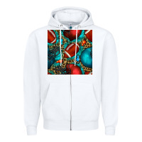 White american football helmet with leopard and gemstone Zipper Hoodie - BundleAndBundleShop