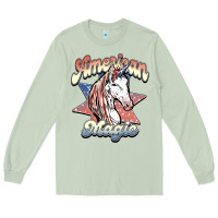 Matcha American unicorn magic Long Sleeve Tee - HowdyJamesFarm