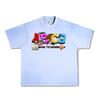 Grape Ice abcd back to school Urban Heavy Tee - NancyCooperArtShop