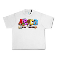 Lunar Rock abcd back to school Urban Heavy Tee - NancyCooperArtShop