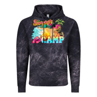 Cloud Black summer camp Vintage Hoodie - NancyCooperArtShop