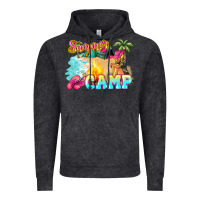 Vintage Black summer camp Vintage Hoodie - NancyCooperArtShop