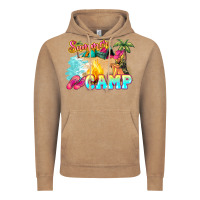 Vintage Coffee summer camp Vintage Hoodie - NancyCooperArtShop