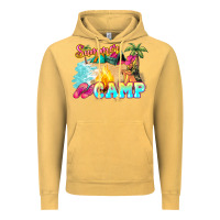 Vintage Mustard summer camp Vintage Hoodie - NancyCooperArtShop