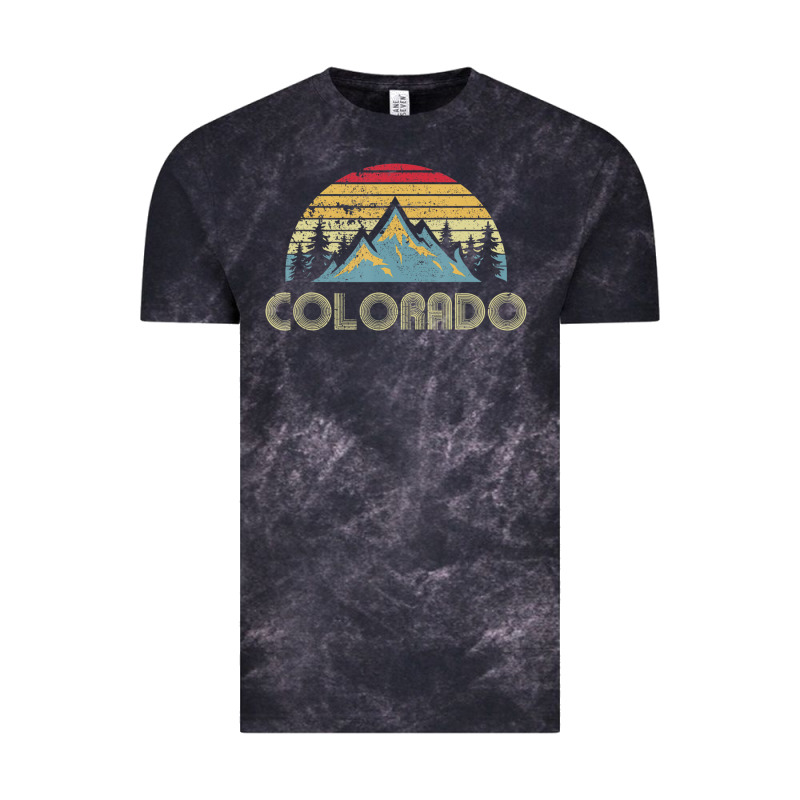 Colorado Retro Vintage Mountains Nature Hiking Vintage Tee by minhPixels | Teevron