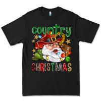 Black Country Christmas Premium Tee - NancyCooperArtShop