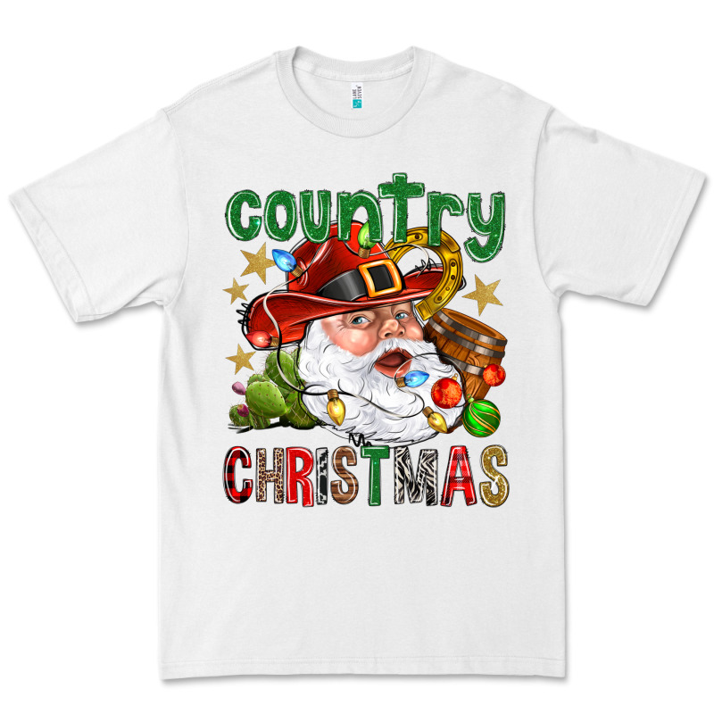 Country Christmas Premium Tee by NancyCooperArtShop | Teevron