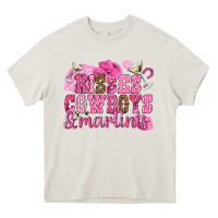 Cream kisses cowboys martinis Heavy Core Tee - NancyCooperArtShop