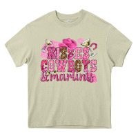 Mossy kisses cowboys martinis Heavy Core Tee - NancyCooperArtShop