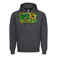 Smoke lucky charm Zipper Hoodie - FaDigitalArtStudio