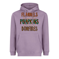Lavender flannels hayrides pumpkins bonfires Heavyweight Hoodie - CowhideDigitalArt