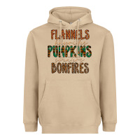Mushroom flannels hayrides pumpkins bonfires Heavyweight Hoodie - CowhideDigitalArt
